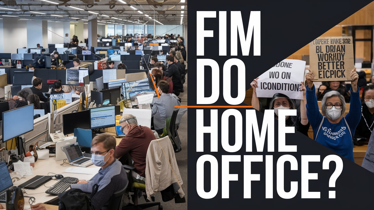 É o fim do home office? Amazon acaba com trabalho remoto, mas tem um problema: não há escritório disponível para todos