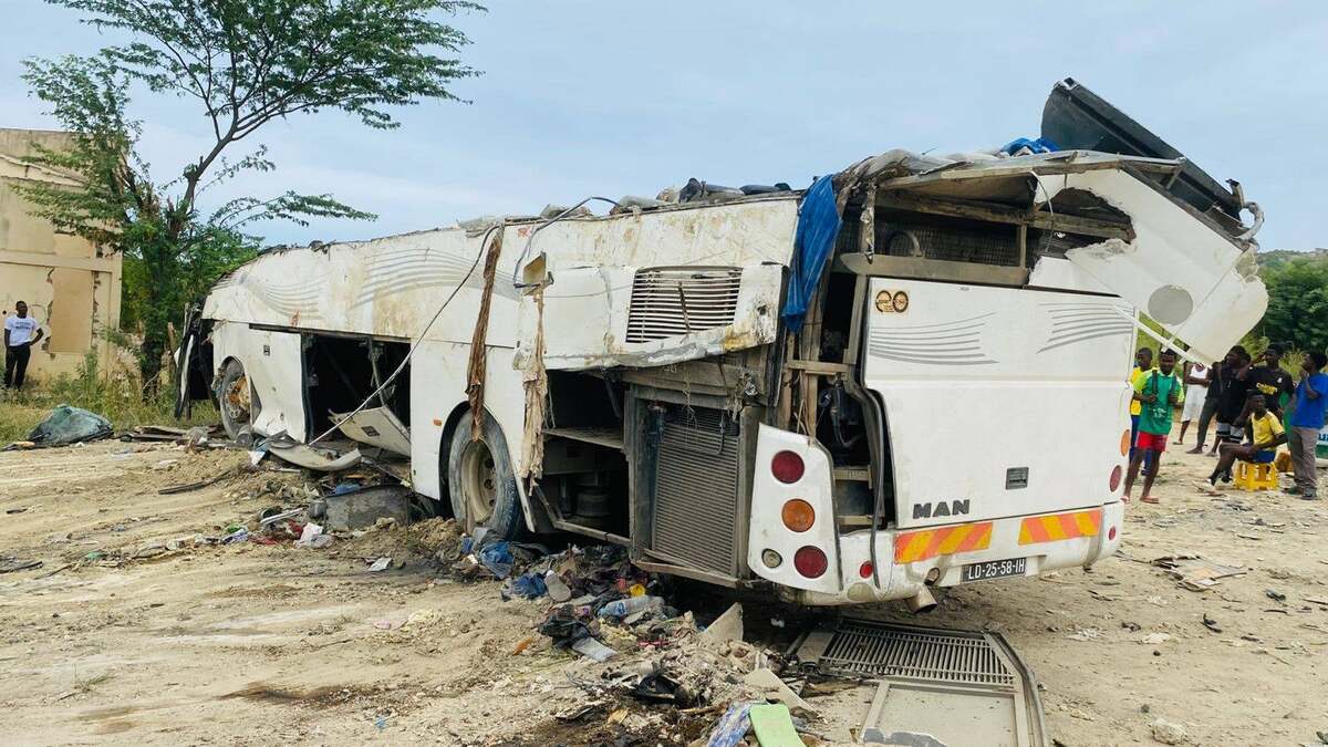 Acidente no Sumbe causa 11 mortos e deixa mais de 30 feridos