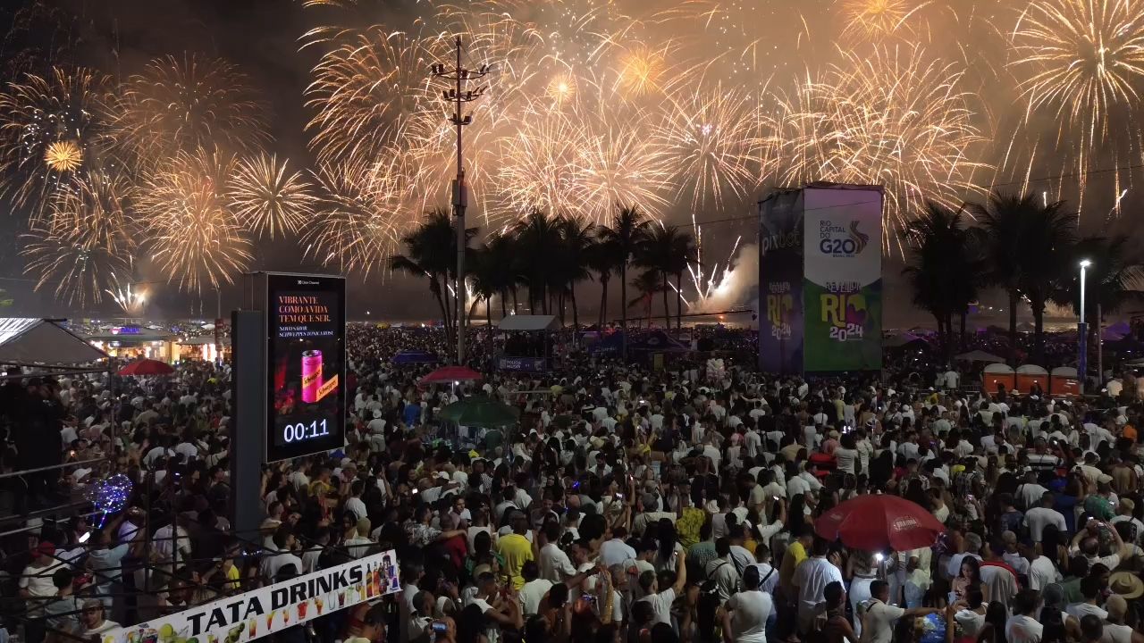 Clear Channel promoverá ação especial de Réveillon em suas telas no Rio de Janeiro