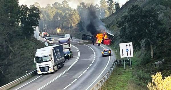 Rádio Condestável | SERTÃ: Acidente corta trânsito no IC8