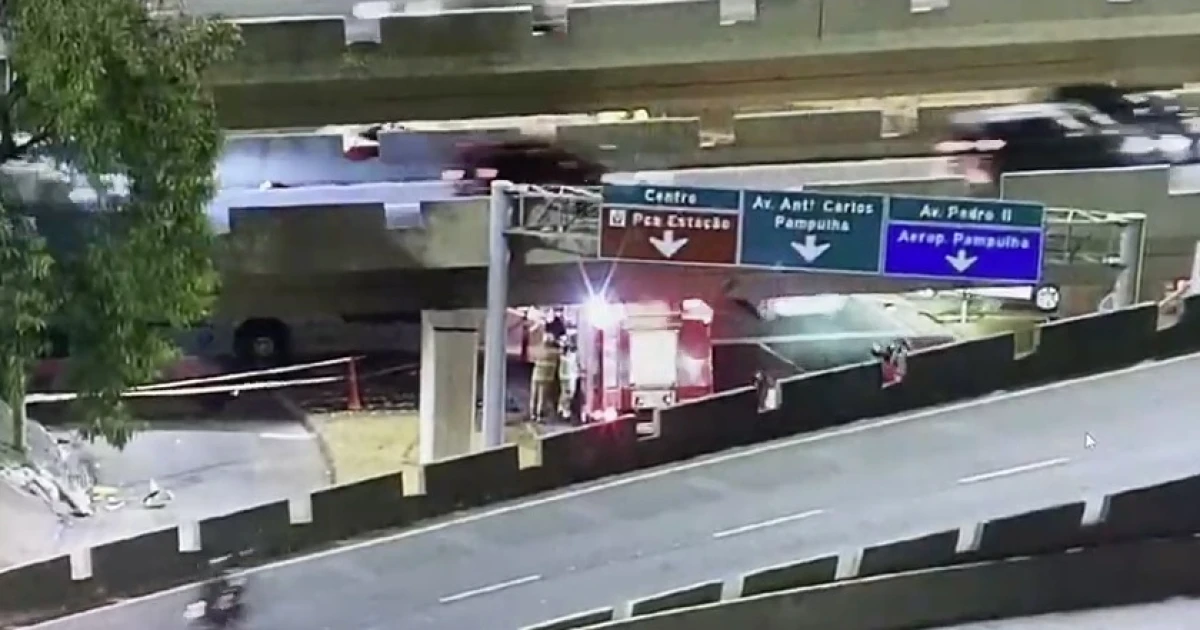 Ao menos 15 pessoas ficam feridas em acidente envolvendo ônibus no Complexo da Lagoinha