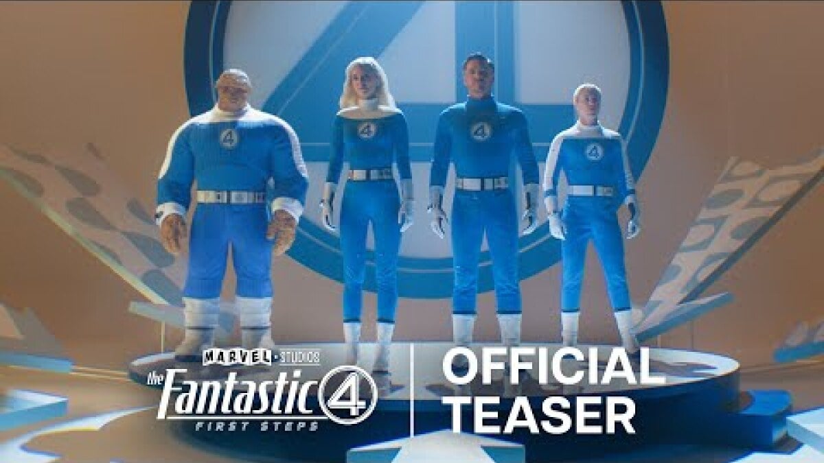 Assista: 'Fantástico Quarteto: Primeiro Passo' Teaser: Pedro Pascal, Joseph Quinn e Empresa Powere Up Up