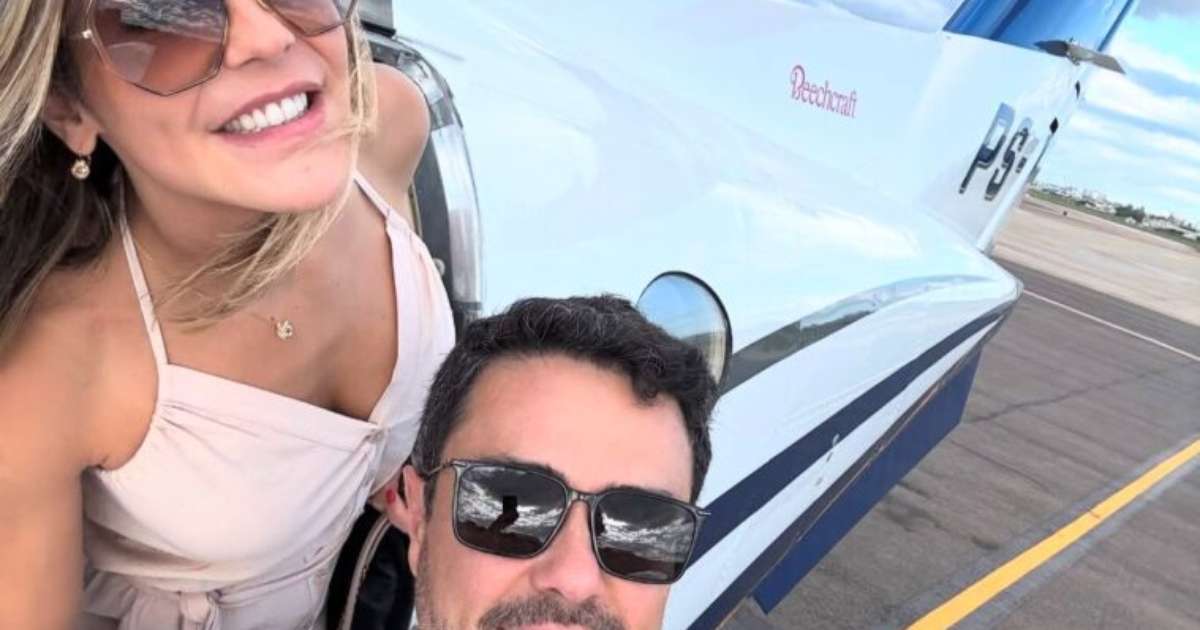 Biomédica presta homenagem ao marido morto em acidente aéreo em São Paulo