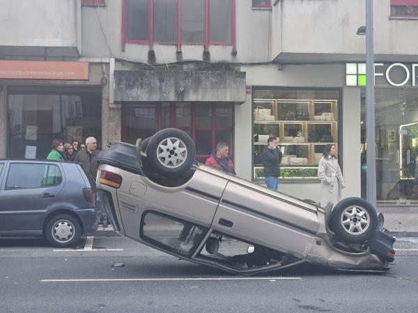 Duas mulheres feridas em acidente aparatoso seguido de atropelamento