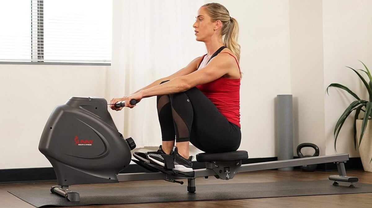 Economize mais de US $ 100 no Sunny Health & Fitness Magnetic Rame e Rekindle Fitness Getes