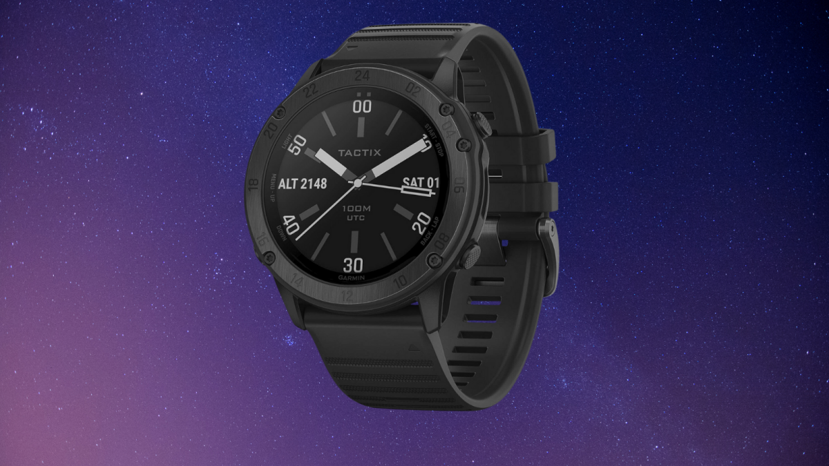 Eu amo este smartwatch robusto - economize 50% no delta Garmin Tactix