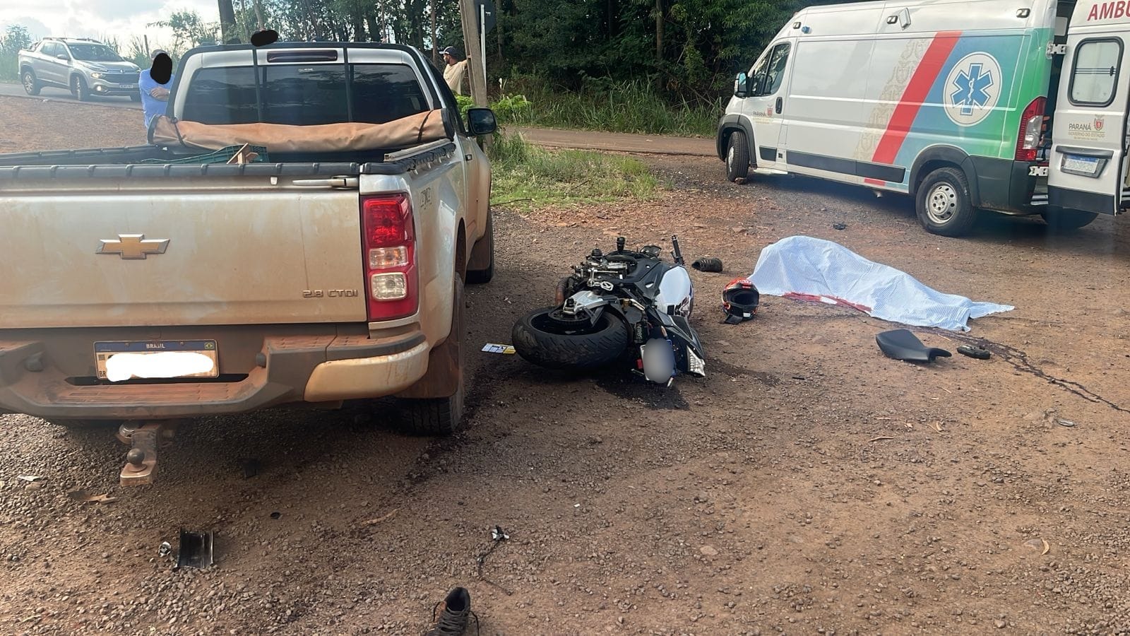 Homem de 47 anos morre em acidente com moto de alta cilindrada no Paraná | CGN