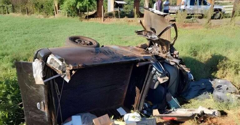 Homem de 70 anos morre em acidente na BR-392 em Roque Gonzales