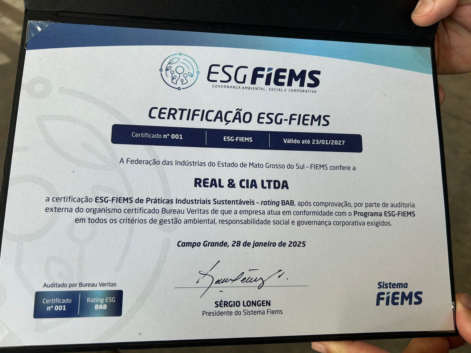 Indústria de Nutrição e Medicamentos Veterinários é uma Primeira certrada em Programa Esg da Fiems | Geral