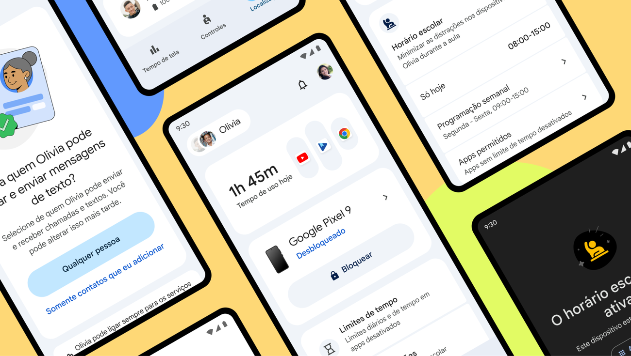 Novidades No Family Link e Mais Ferreios para Você Ficar Mais Seguro Com O Google
