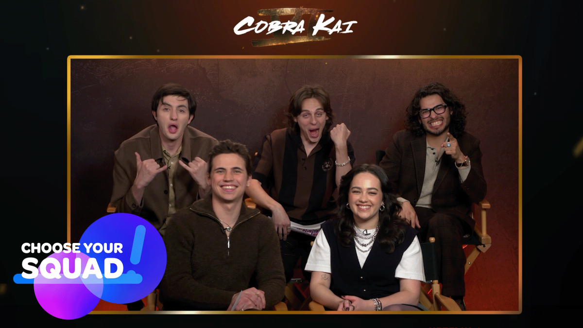 O elenco de 'Cobra Kai' escolhe seu melhor esquadrão Karaty Kid para a temporada final