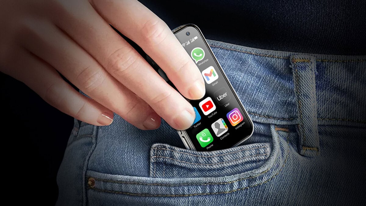Obtenha um smartphone de tamanho de cartão de crédito por apenas US $ 100