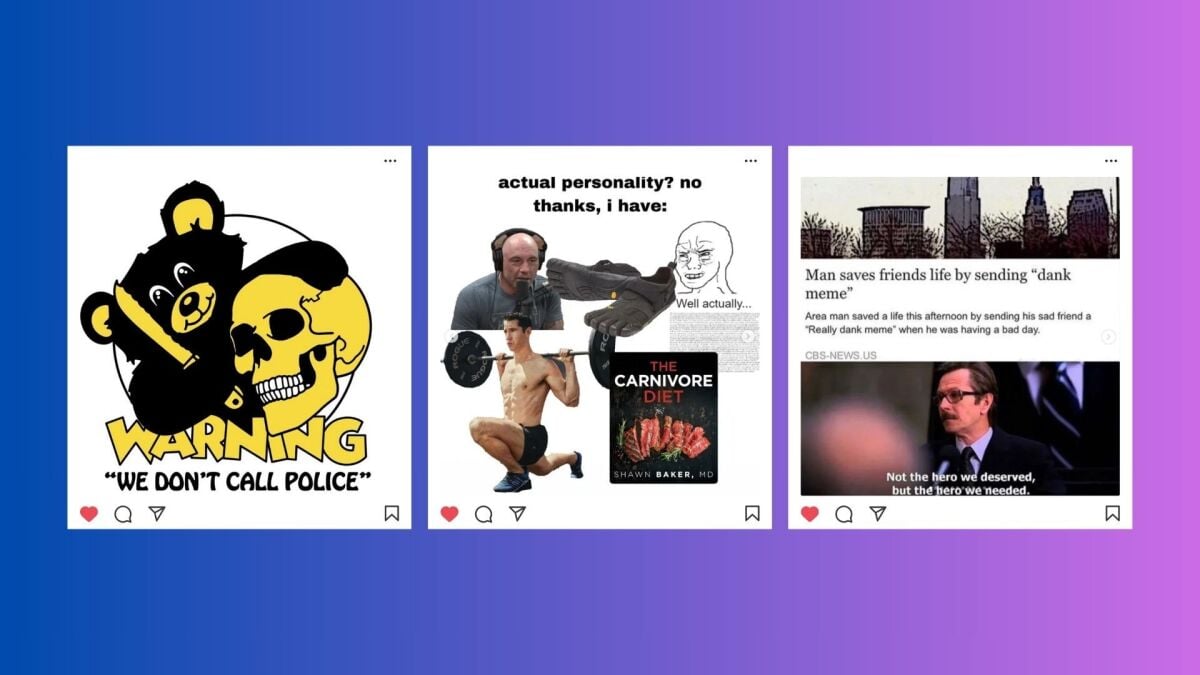 Os criadores de meme de esquerda não se intimidam pela mudança para a direita da Meta para a direita