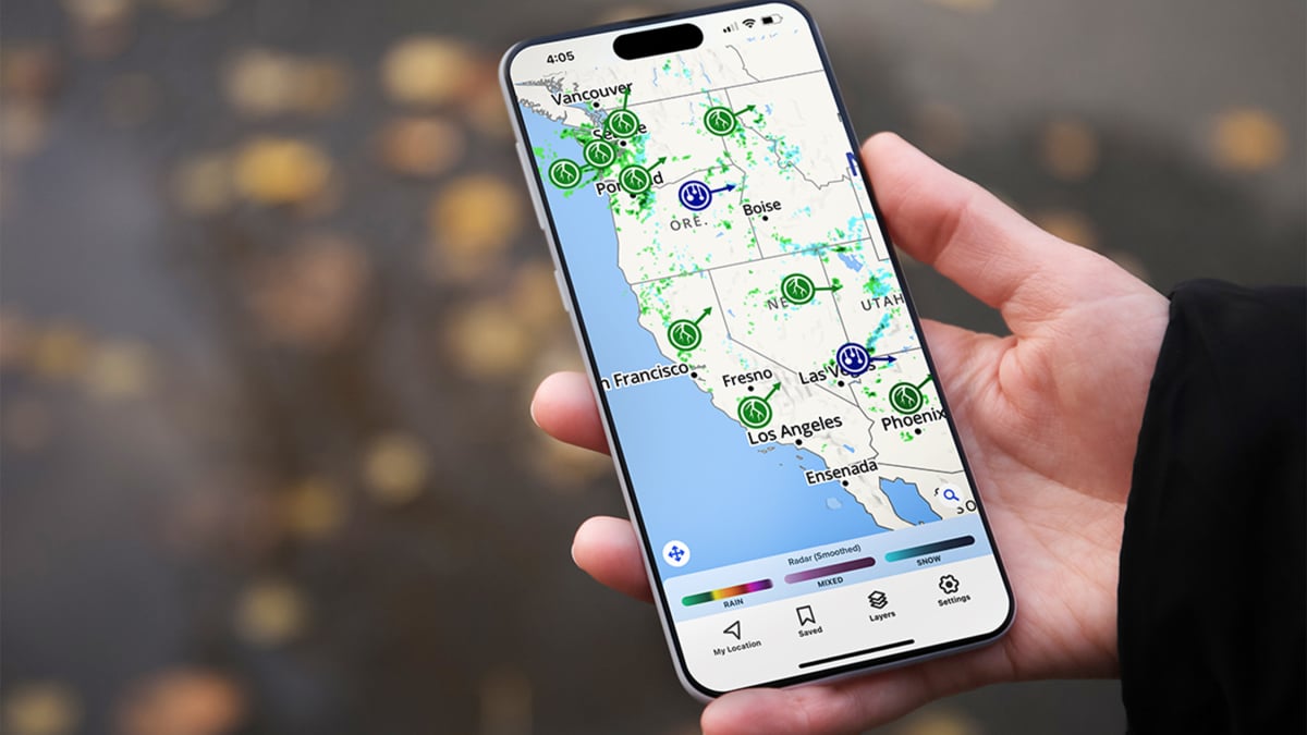 Rastreie tempestades em tempo real para a vida com o clima hi-definf Radar Storm Watch Plus por US $ 28