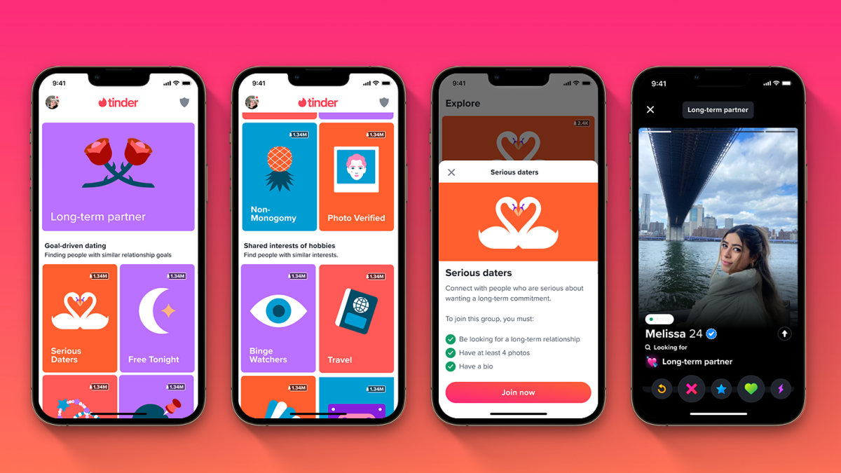 Tinder agora permite que você pesquise o que você está procurando