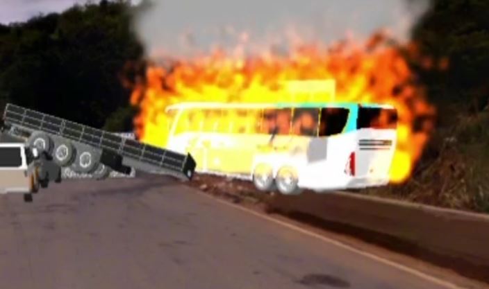 Vídeo Revela Detalhes do Acidente Fatal na BR-116 - TV Alterosa