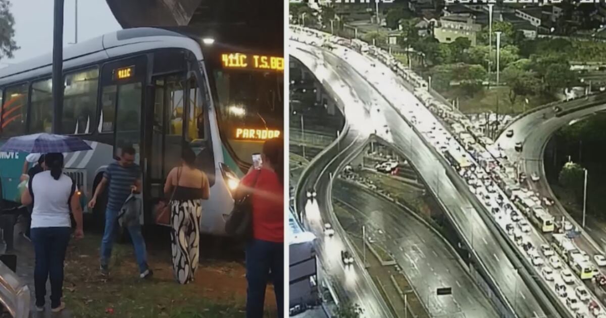 Acidente com ônibus do Move trava trânsito no Complexo da Lagoinha, em Belo Horizonte – Noticias R7