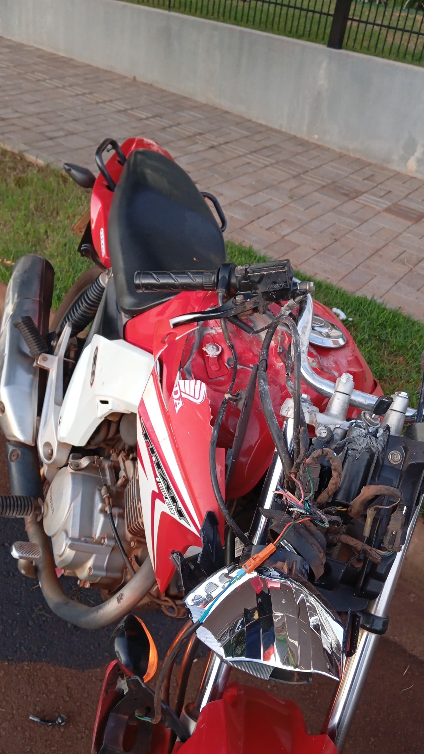 Condutor de moto morre em acidente no bairro Interlagos em Palotina