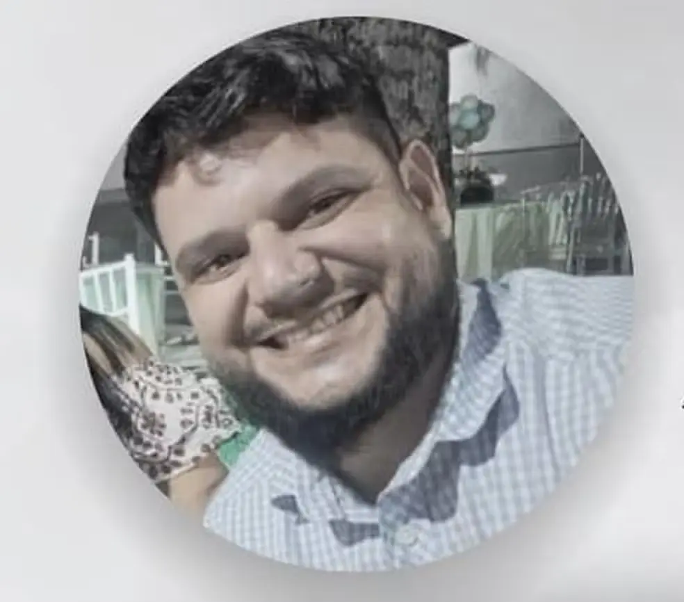 Henrique Vieira de Andrade, de 33 anos, é uma das vítimas do acidente — Foto: Divulgação/Câmara de Cariri