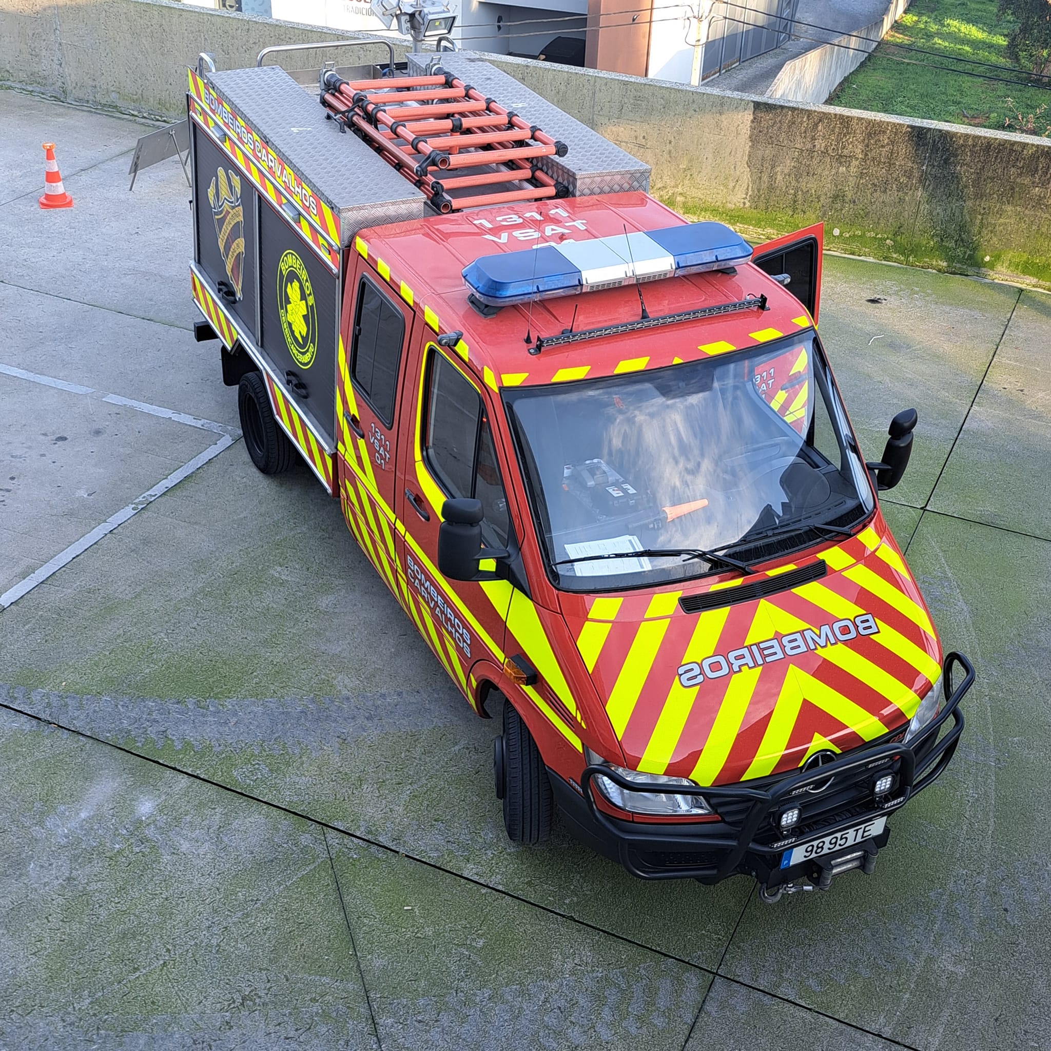 HOMEM EM ESTADO GRAVE APÓS EM ACIDENTE DE TRABALHO EM GRIJÓ