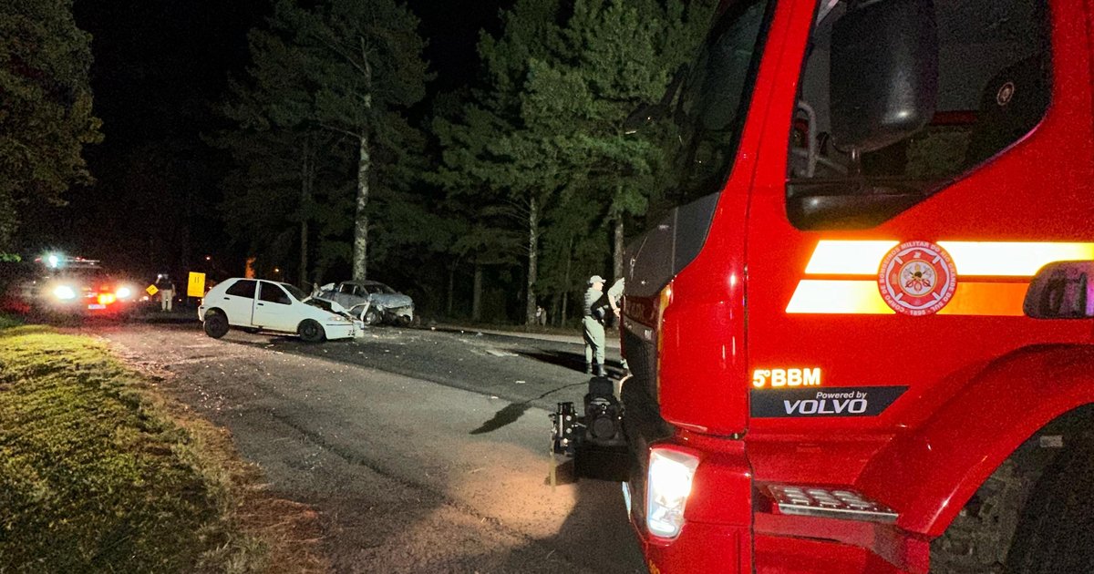 Homem morre em acidente envolvendo três veículos na BR-470, em Veranópolis