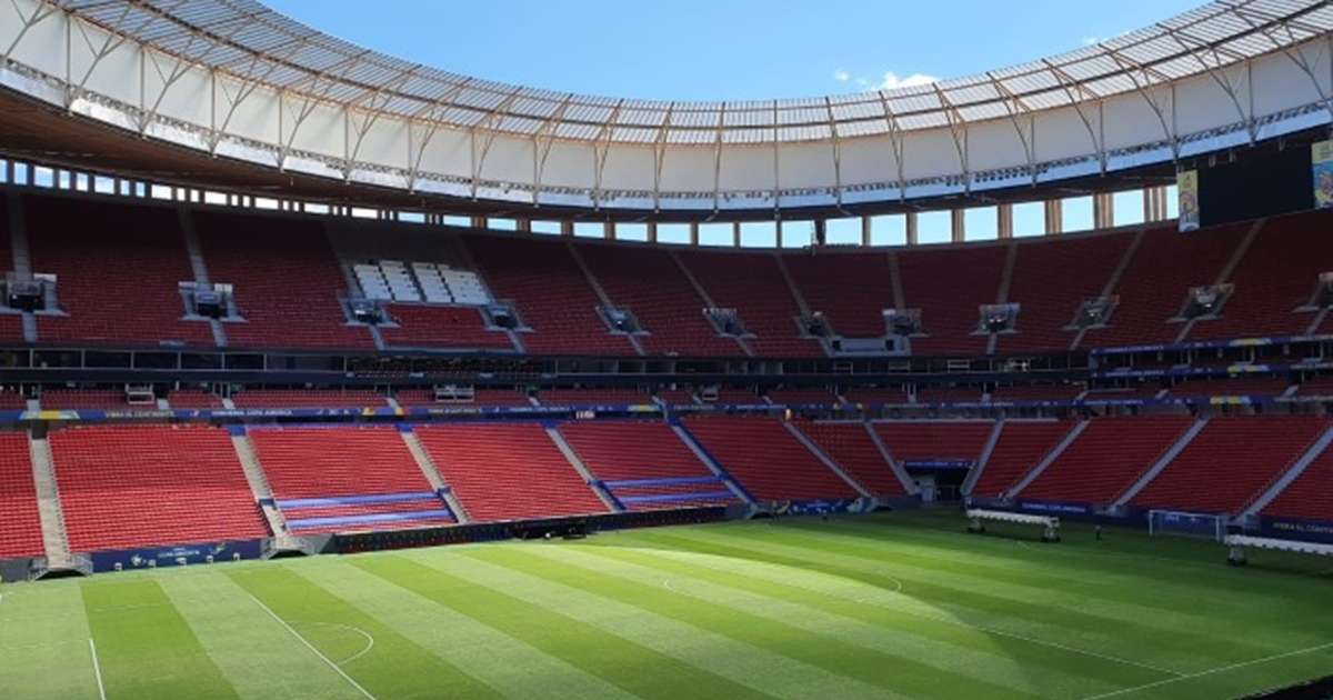 Homem sofre acidente e morre no Mané Garrincha antes de treino da Seleção