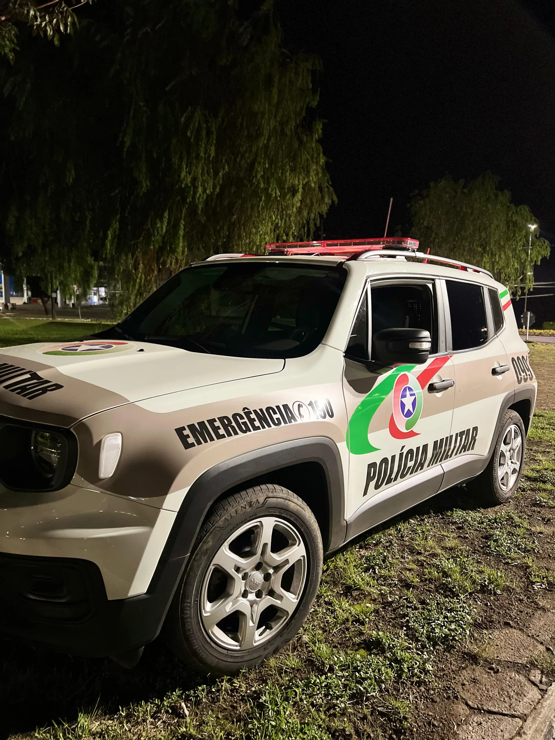 Perseguição acaba em acidente no Oeste de SC