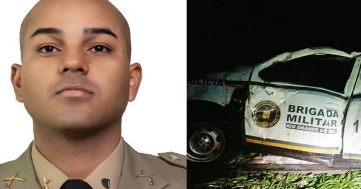 Soldado da Brigada Militar morre em acidente no norte do Estado 
