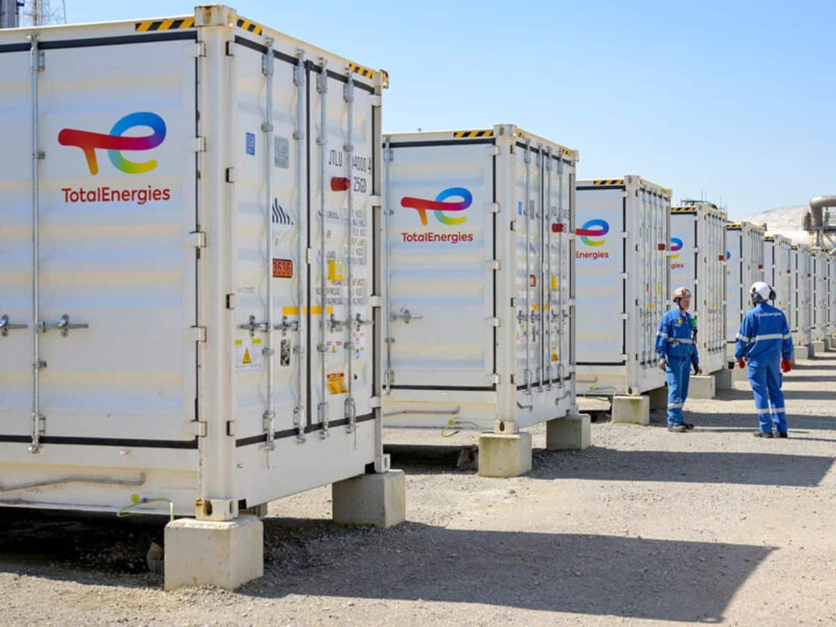 TotalEnergies - Projetos de armazenamento de energia