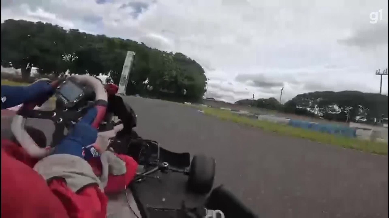 VÍDEO: cadeirante que morreu em treino de kart no DF registrou acidente com câmera no capacete | Distrito Federal