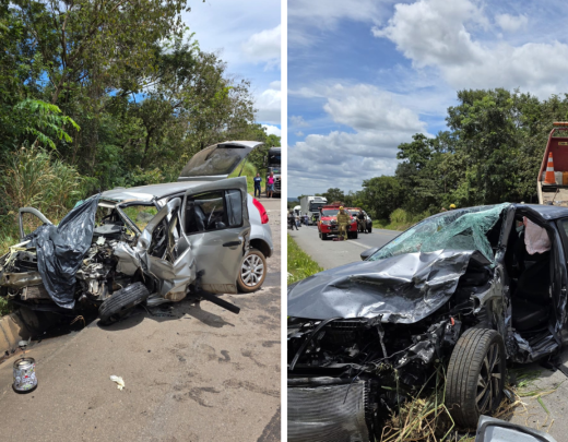 acidente mata duas pessoas e deixa cinco feridos na BR-262