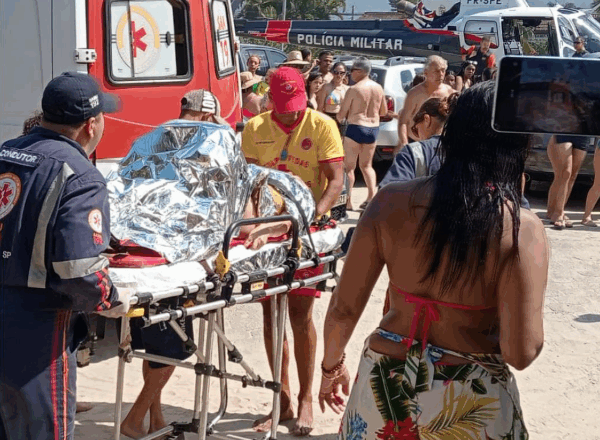 Acidente com disco boat deixa joseense ferida em Ubatuba