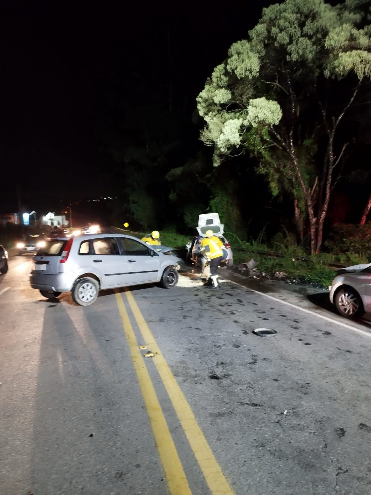 Acidente com quatro veículos deixa mulher criticamente ferida na SC-A280C - OCP News