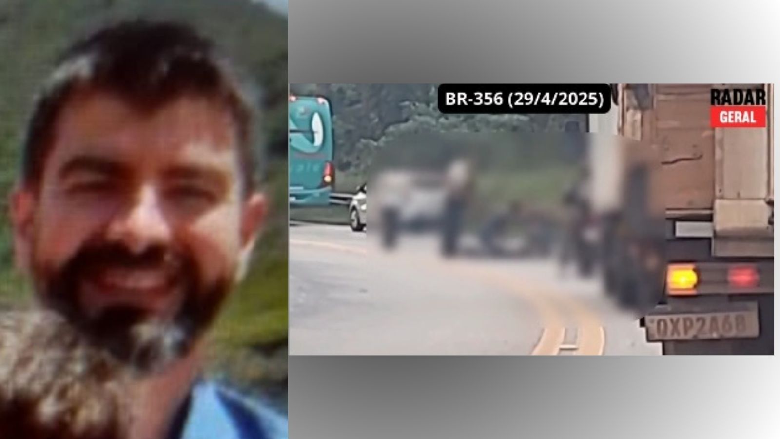 Acidente de moto na BR-356, em Ouro Preto, mata o professor Volni Fernando Martins