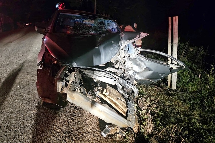Acidente em Santana de Cataguases deixa um morto e outro ferido