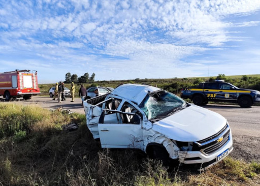 Acidente na BR-158 deixa sete feridos; dois em estado grave