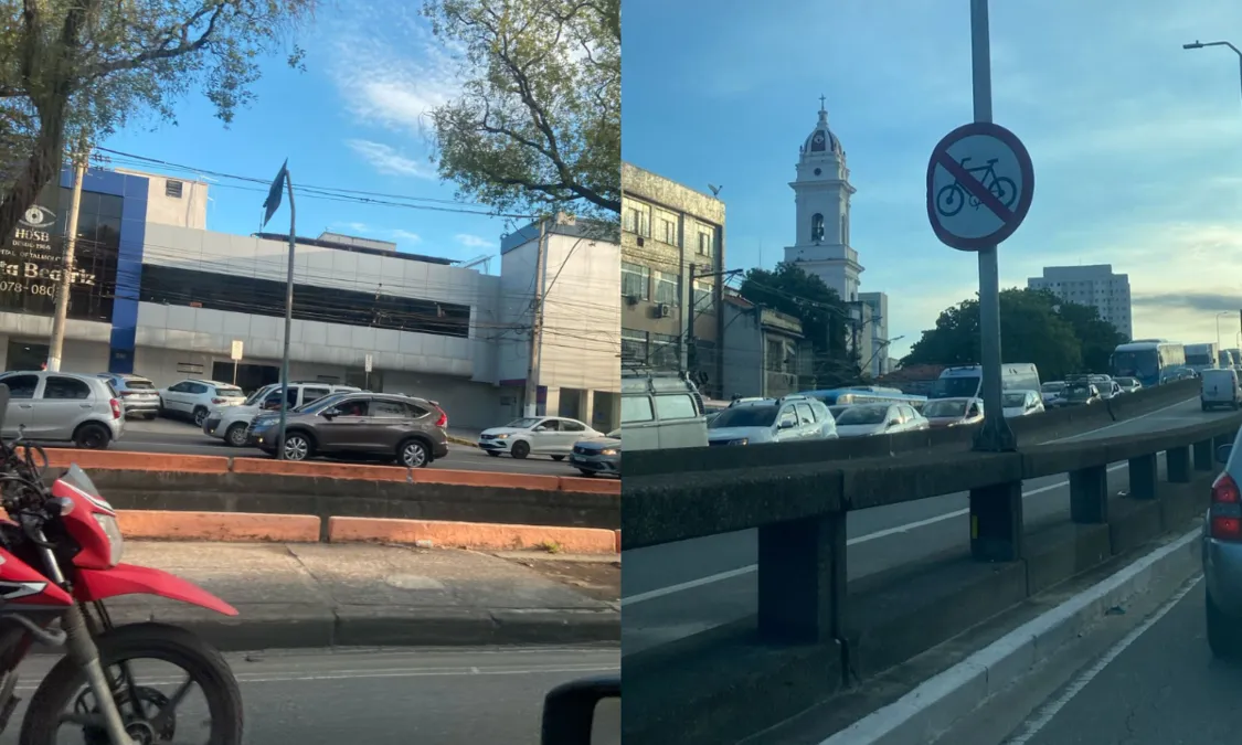 Acidente para Alameda e complica trânsito na Ponte Rio-Niterói | Enfoco