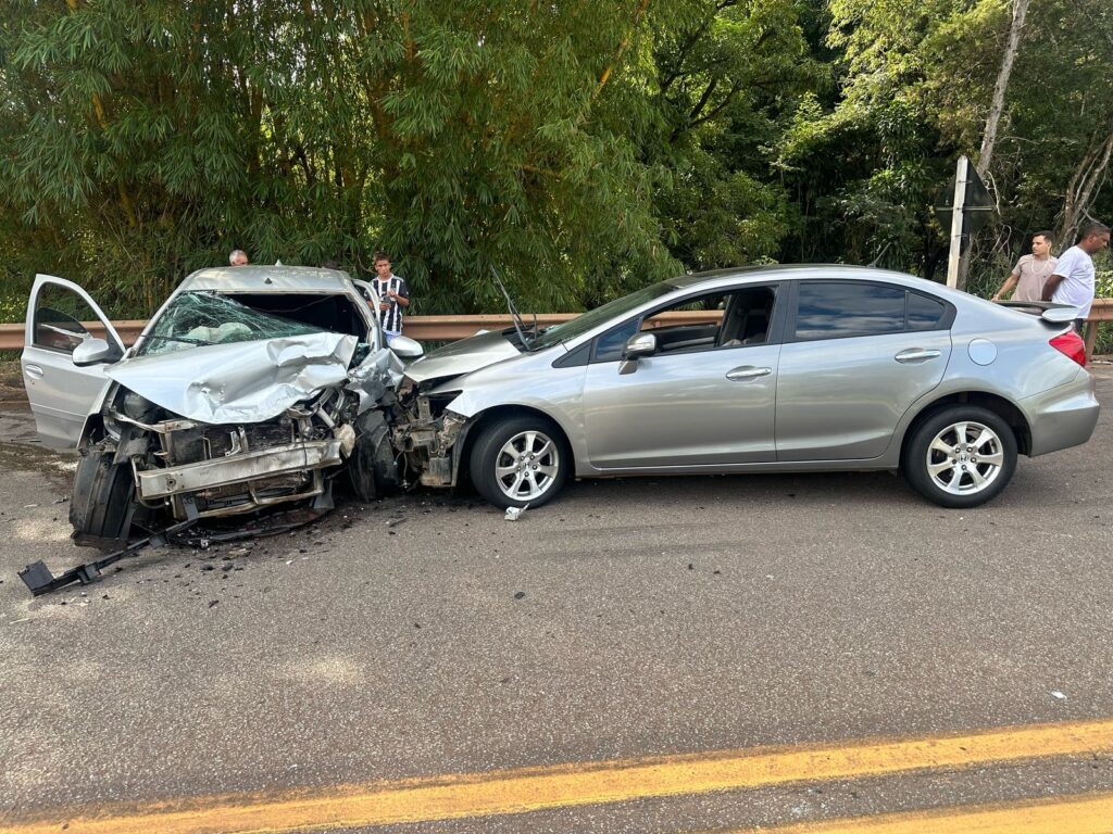 Conversão proibida é causa apontada para acidente próximo à motel
