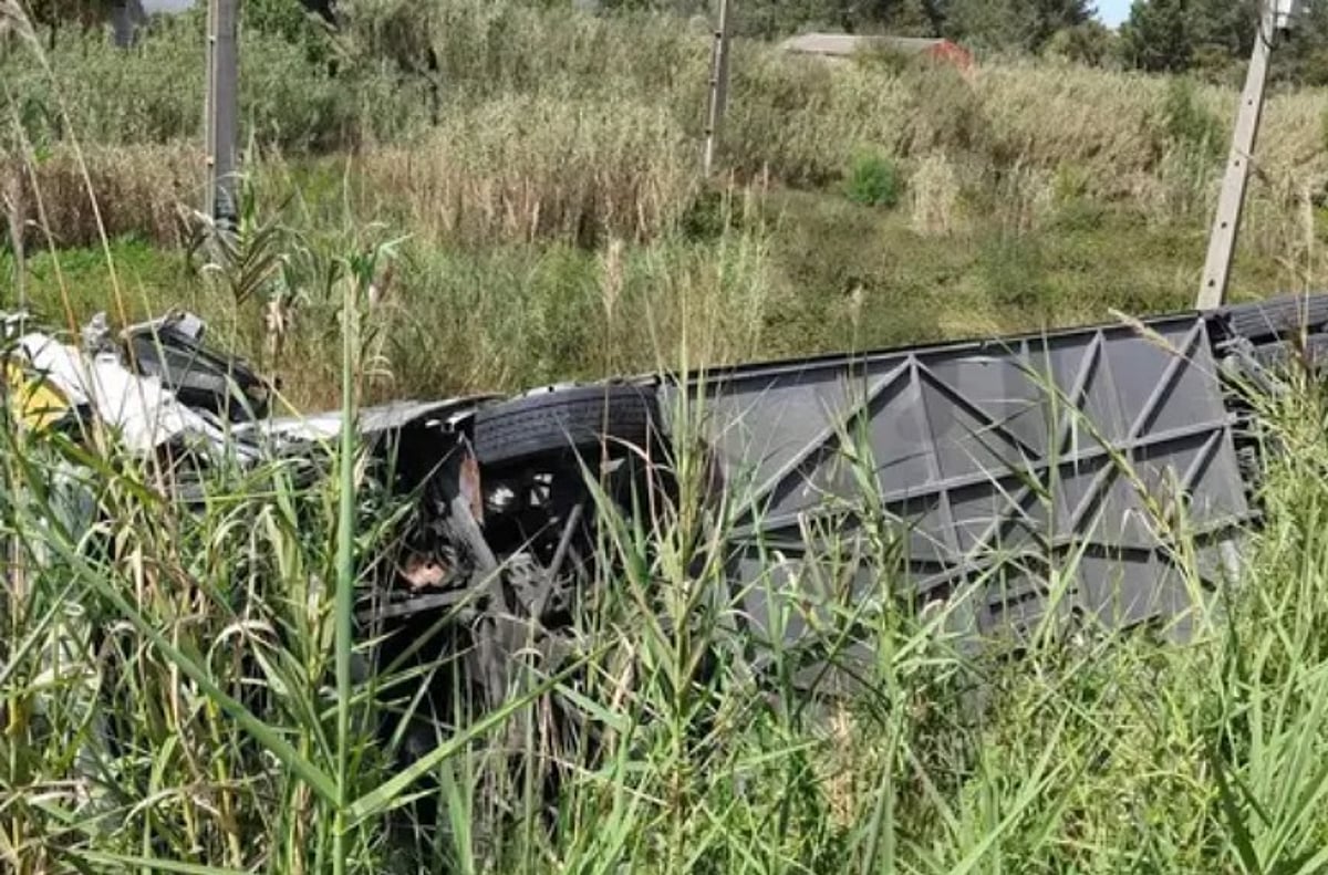 Despiste de Autocarro Deixa 27 Feridos