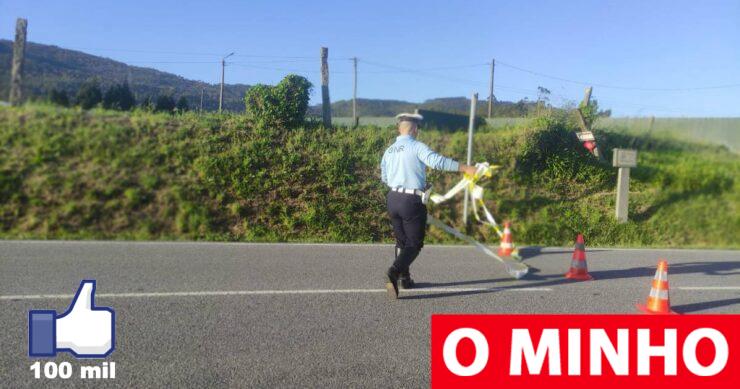 EN 308 reaberta ao trânsito após acidente mortal