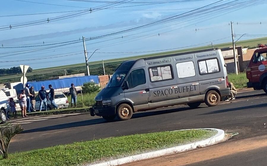 ERRATA: Médicos avalia morte encefálica em adolescente que sofreu um gravíssimo acidente entre moto e van em Chapadão do Sul 