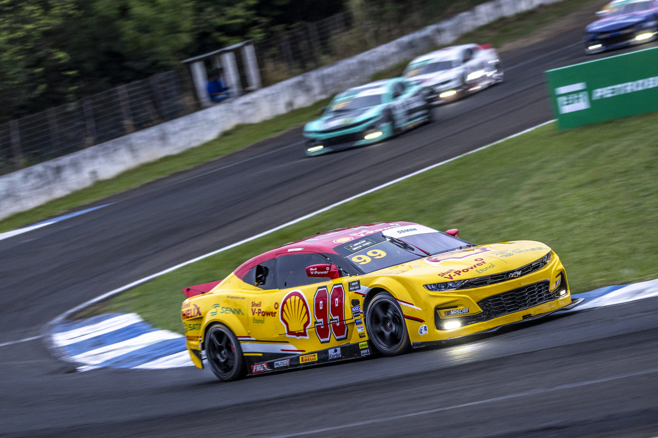 Em sua segunda etapa na Nascar Brasil, Galid Osman faz o primeiro pódio da Shell em 2025 - Naspistas