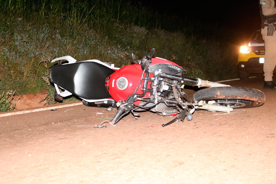 Homem morre em trágico acidente de moto na BR-487, em Campo Mourão