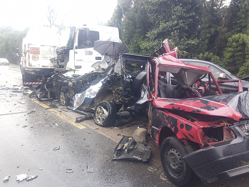 Laudo aponta causa de acidente que matou três pessoas na BR-116