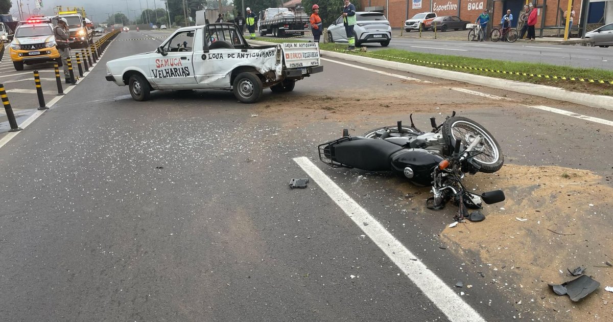 Motociclista morre em acidente na RS-240, em Portão