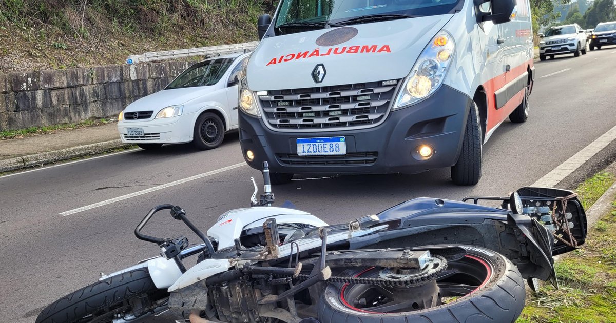 Motociclista morre em acidente na RS-453, em Caxias do Sul