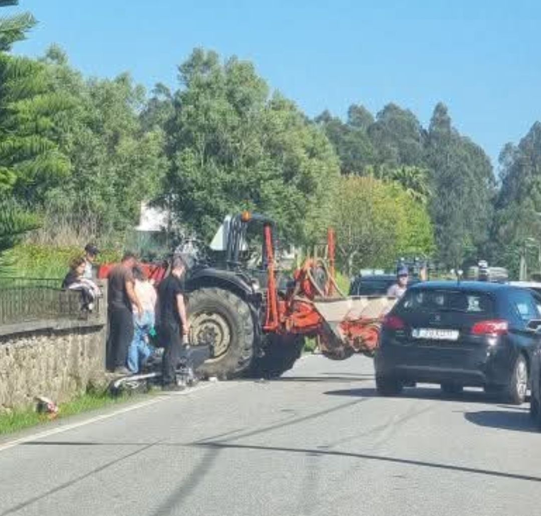 REGIÃO - Motociclista morre em acidente com trator em Viana do Castelo