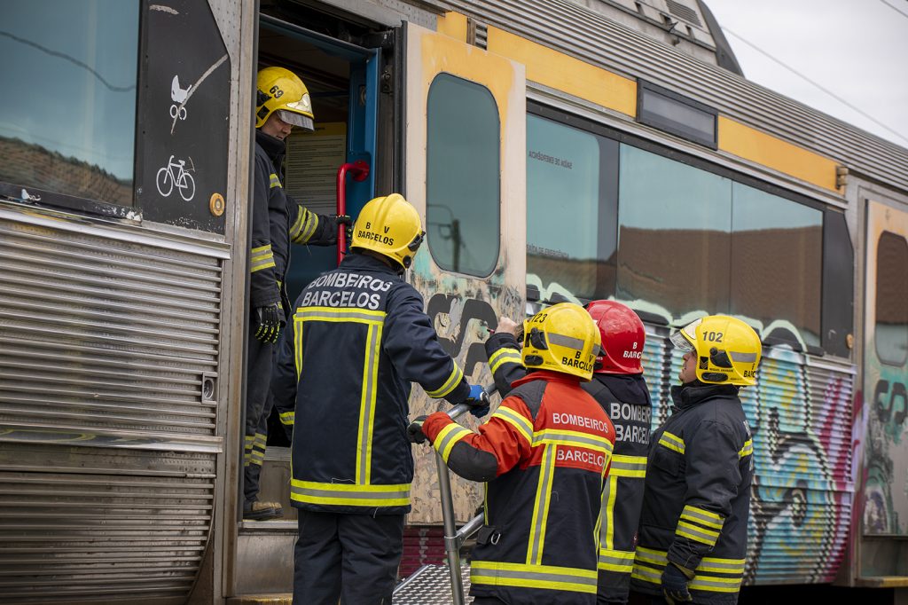 Simulacro testou operações de socorro em acidente grave