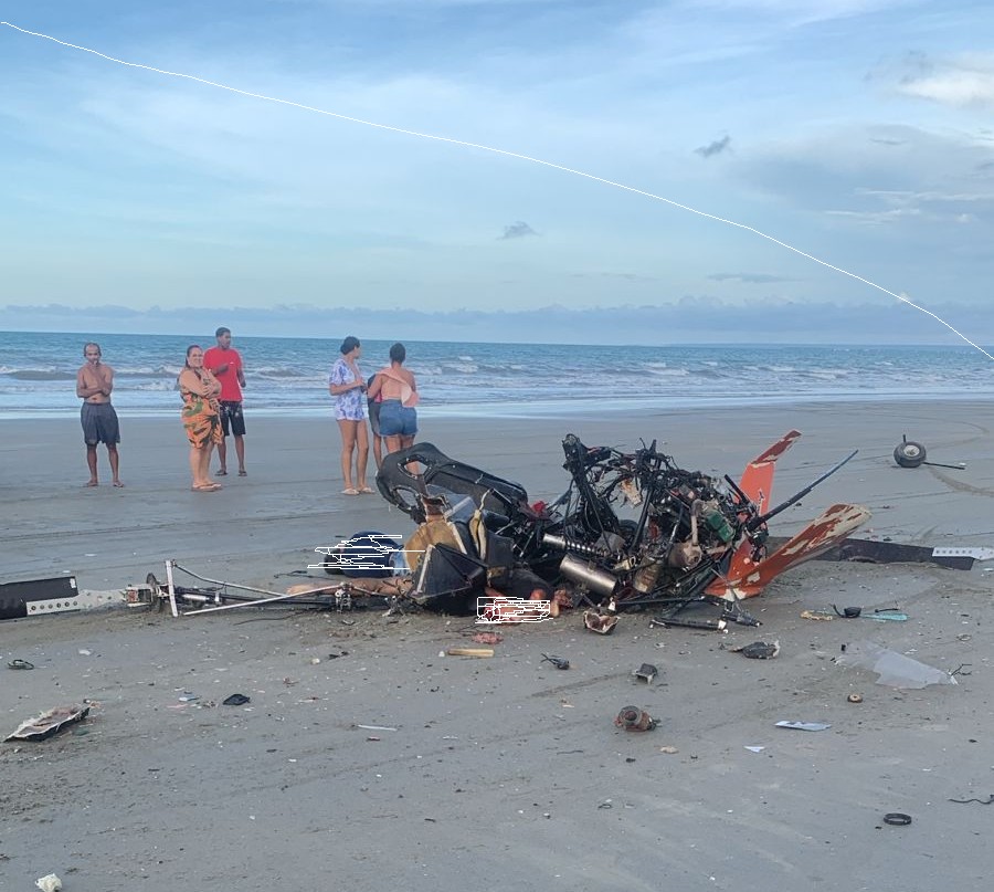 Trágico acidente com girocóptero no litoral de Grossos deixa dois mortos – Costa Branca News