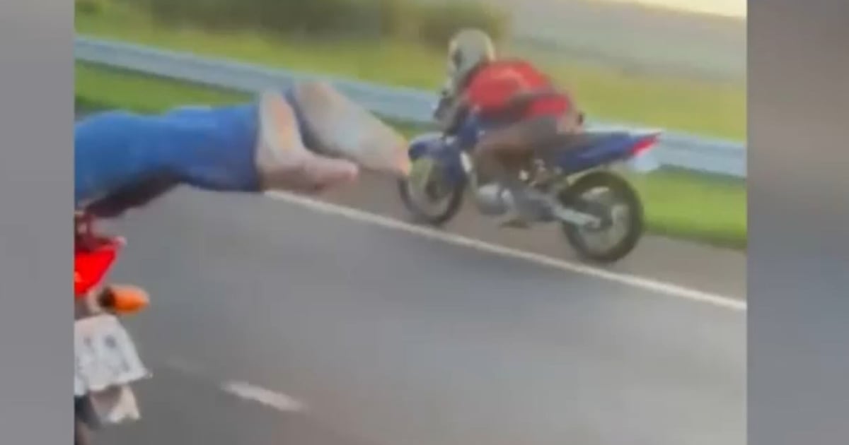 motociclista sofre acidente durante racha em rodovia no interior de SP – Noticias R7